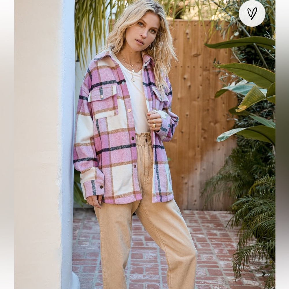 Oversized warm flannel